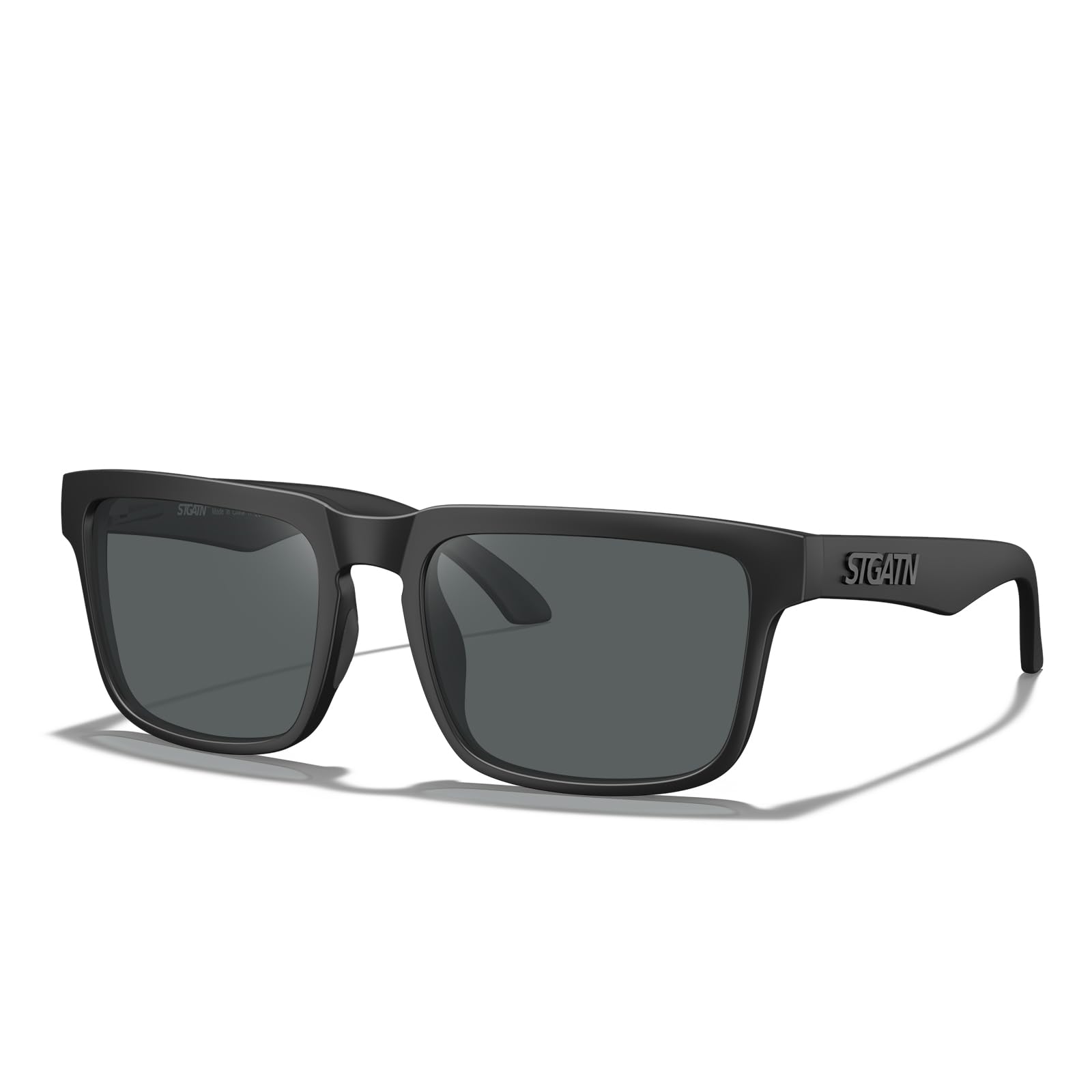 STGATN Big Heads XL Polarised Sunglasses for Men UV Protection, 155MM Mens XXL Wide Oversized Sunglasses for Wide face, TR90 Lightweight Shades for Driving Fishing cycling Sports Category 3