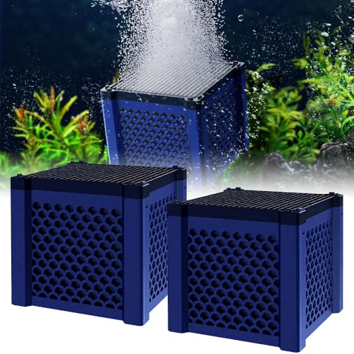 Afenau Cube Purificateur d'eau Cheval, Lot de 2 Filtre à Charbon Actif pour Chevaux, Cube de Purificateur d'eau D'aquarium, Cube Purificateur pour Réservoir...