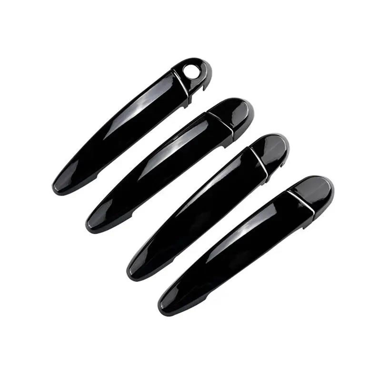 UJNHEQ Car Exterior Door Handle Pull Cover for 1 3 Series X1 X3 X4 X5 X6 F20 E90 E92 E93 F30 F31 F35 E84 F25 F26 E70 E71 LHD(Style 1)