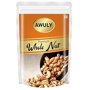 International Healthy Premium Fruit, Nuts & Fiber SuperMix,Nuts with Dry Fruits | Dried Almonds | Cashews | Pumpkin Seeds | Green Raisins, Pistachio Kernels & Walnut Kernels (100gm)