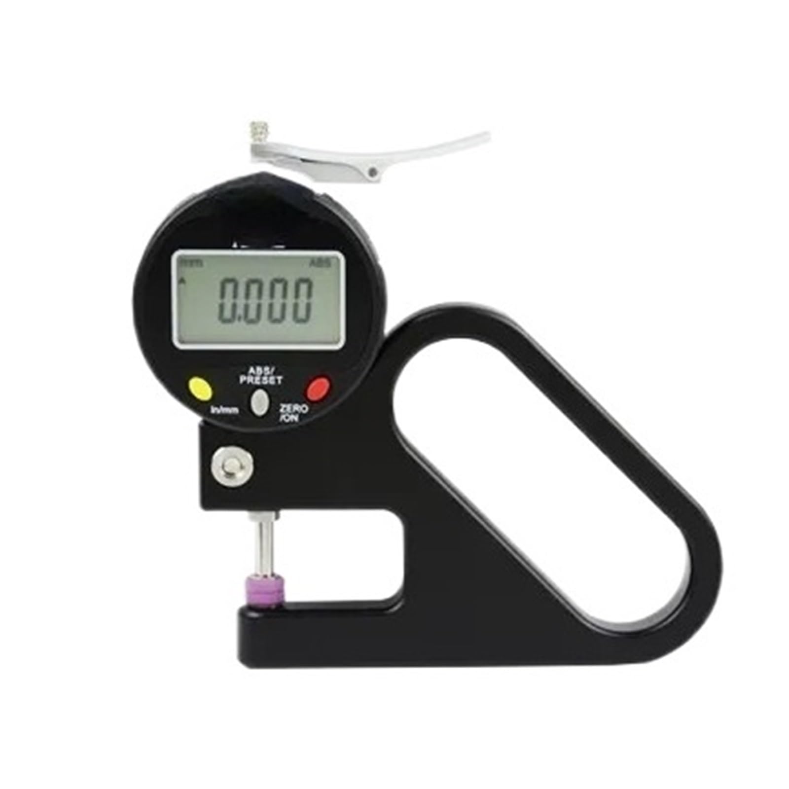 Medidor De Espesor Con Pantalla Digital Alta Precisión, Dial Porcentual, Galga Electrónica, Tela Película Papel Alta PrecisióN(ACE-H103-1)