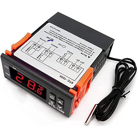 RUIZHI STC-1000 Controlador de Temperatura Digital con Sensor 2 Relés Cover