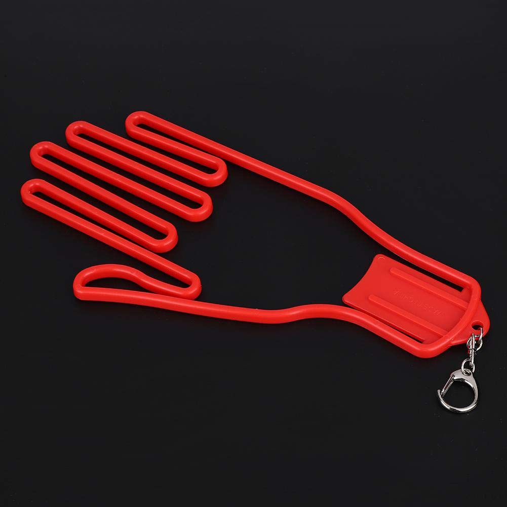 Gants de Golf Civière Support de Cintre, Gants de Golf en Plastique Keeper Civière Gants Support Cadre Rack Support Gant Shaper pour Golf, Baseball, Racquetball, Tennis et Football