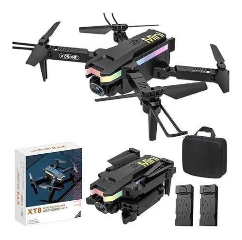 Mini Drone XT 8 LSRC Profissionais 4k HD + 2 Baterias