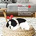 Border Collie - Pet Mate/Nap Breathing Life Like Sleeping Dog in Bed Sleeping Pet