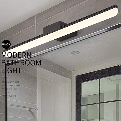 Lámpara de pared LED frontal de aluminio anodizado para tocador 3