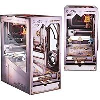 DIY Book Nook Kit, Cafe Mini 3D Architectonisch Model Houten Snap Fit