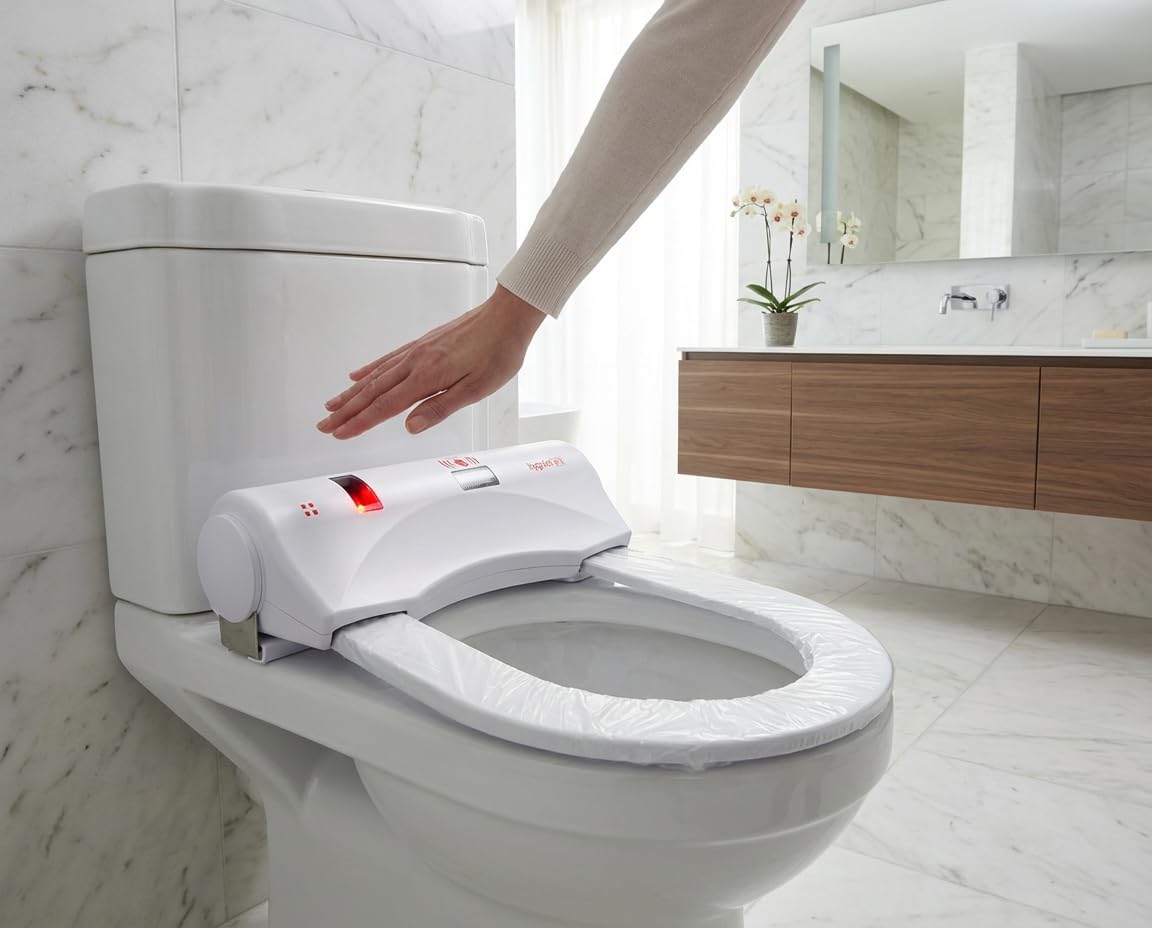 S3500 Automatic Toilet Seat Cover, Touch Free, Battery Operated, Elongated