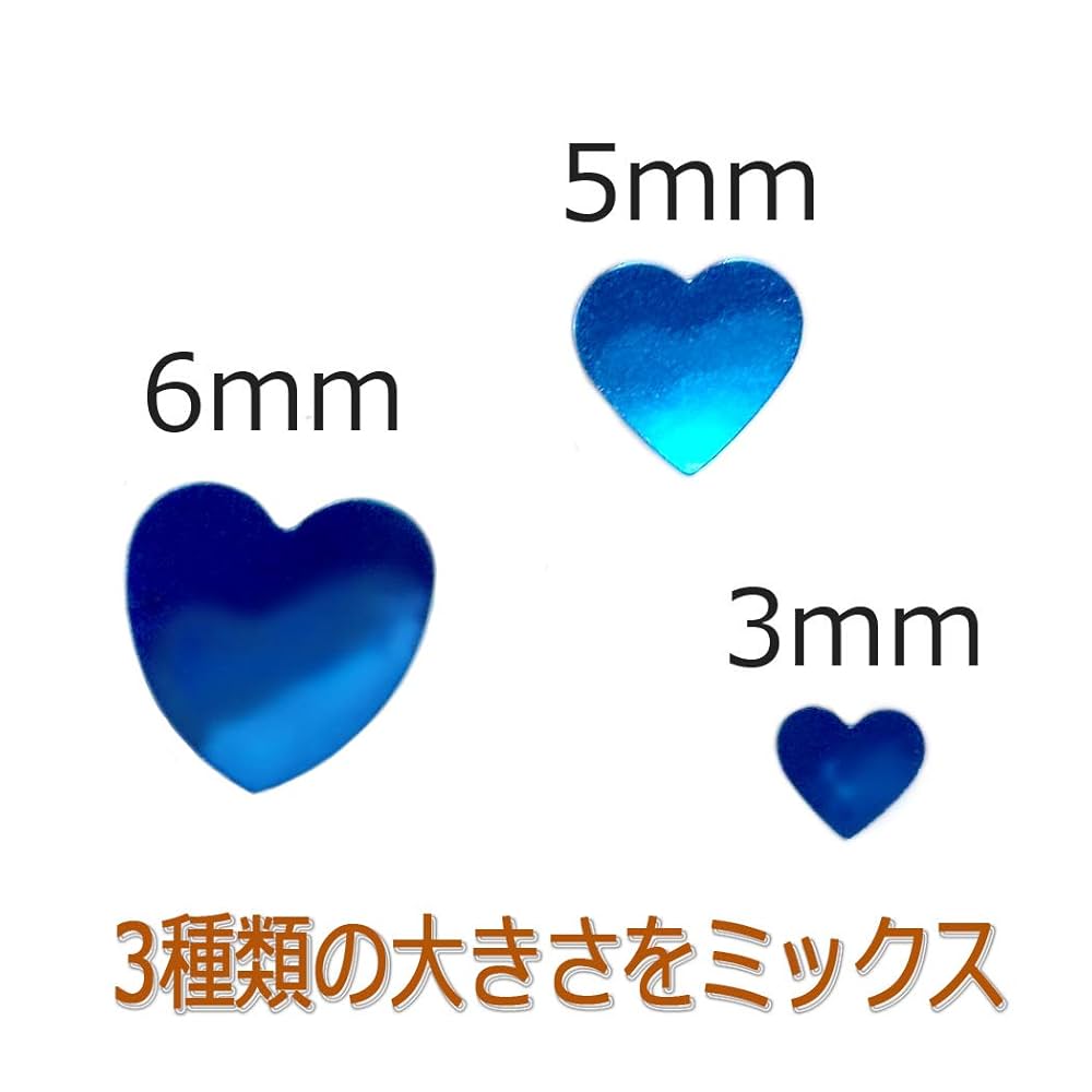 No.58??レッド　ハートホログラムグリッターラメ?クリアーケース265 No.58??レッド ハートホログラムグリッターラメ?クリアーケース265