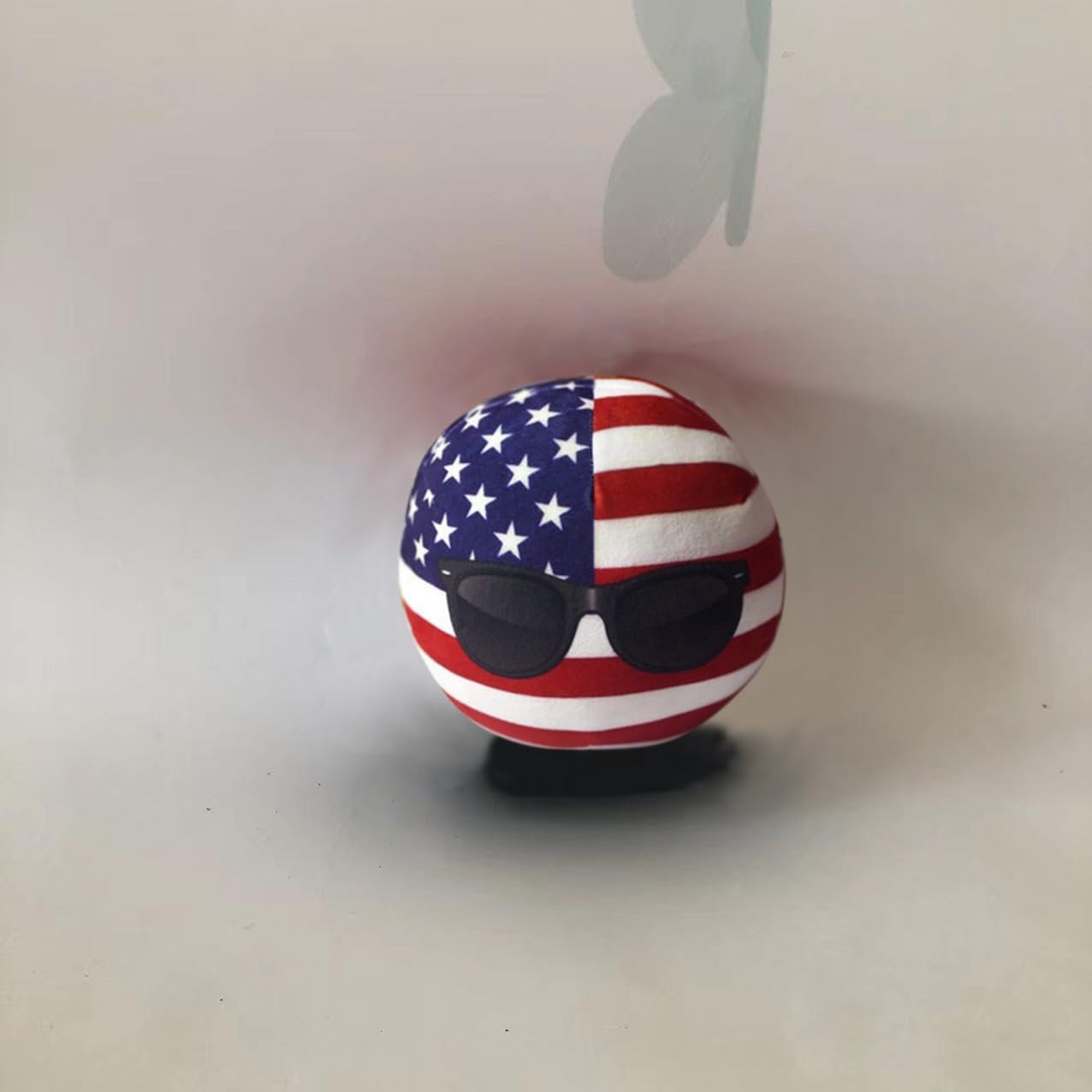 7.9-inch 3.9-inch Country Ball Plush Country Ball Germany, Vatican City, Fiji, Congo, Mexico, Canada, Congo Plush Toy Children's and Adult Country Balls(USA1,7.8in)
