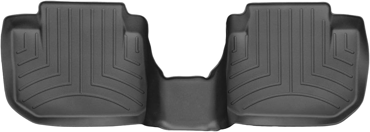 WeatherTech Custom Fit FloorLiners for Subaru Impreza, WRX, WRX STi - 2nd Row (444392), Black