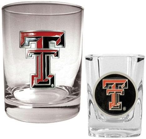 Great American Products College Rocks Glass and Shot Glass Set Primary Logo