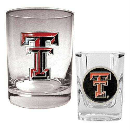 Great American Products College Rocks Glass and Shot Glass Set Primary Logo