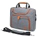 LOVEVOOK Laptop tasche 15-15.6 Zoll Notebook Tasche Wasserdicht Aktentasche Herren Schultertasche Macbook Hellgrau