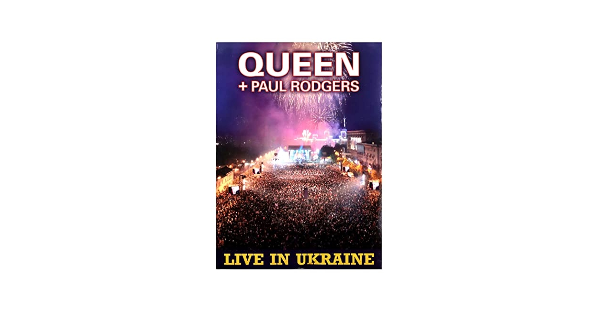 2CD＋DVD！クイーン / ビッグ・ライヴ2008～ライヴ・イン・ウクライナ ビッグ・ライヴ 2008 ライヴ・イン・ウクライナ Live In Ukraine
