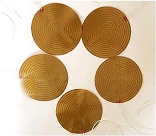 25mm 5W 12V DC Flexiable Round Eeletric Polyimide Film Heater Heating Element for Electrical Wires