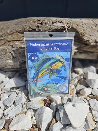 Fishermans Warehouse Ballyhoo Rigs 6 Pack (9/0 Hook)