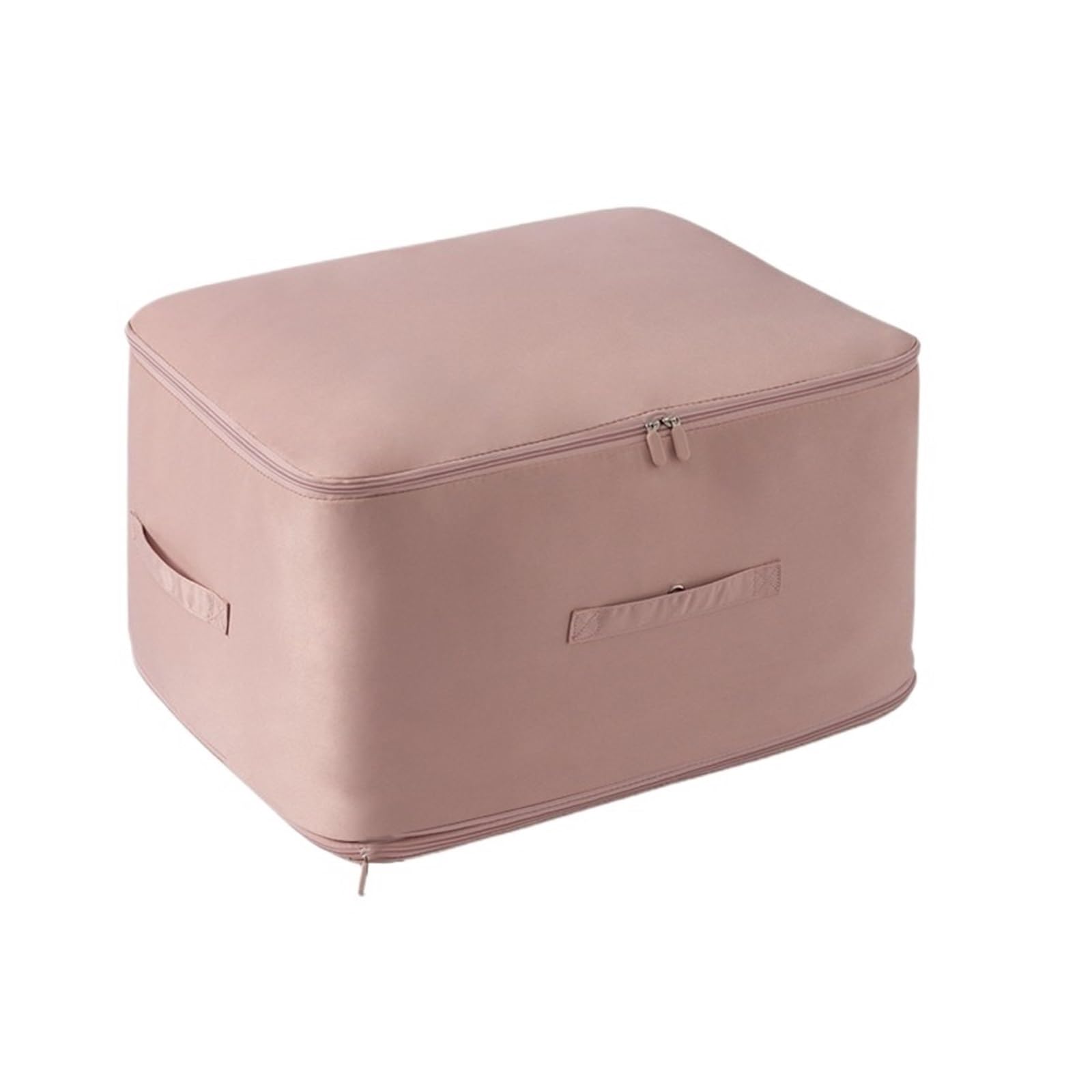DSFIHJO 3PCS Compression Duvet Storage Bag Large Capacity Closet Cabinet Organizer Foldable Quilt Pillow Blanket Compressed Storage Pouch(Pink-L)