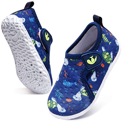 Image of FEETCITY Baby Boys Girls Water Sport Shoes Barefoot Kids Aqua Socks Quick-Dry Beach Swim Pool Shoes