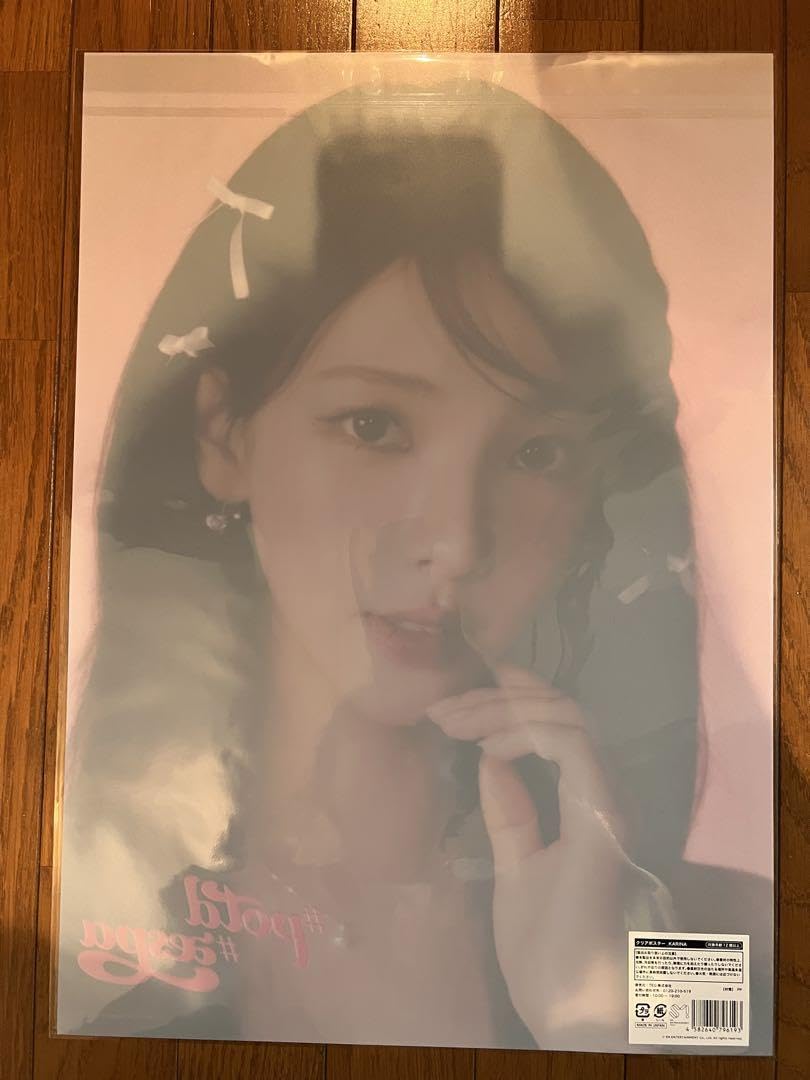 Amazon.co.jp: aespa potd カリナ ウィンター クリアポスター 展示会