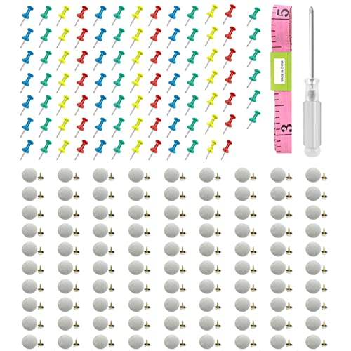 90 Pièces Flanelle Bouton d'outils de Réparation Fixation Bouchon à vis réparation de Toit de Voiture Boucle Fixe de Toit de Voiture Automatiques de Toit Voiture Fixe Intérieur Décoration Voiture Cover