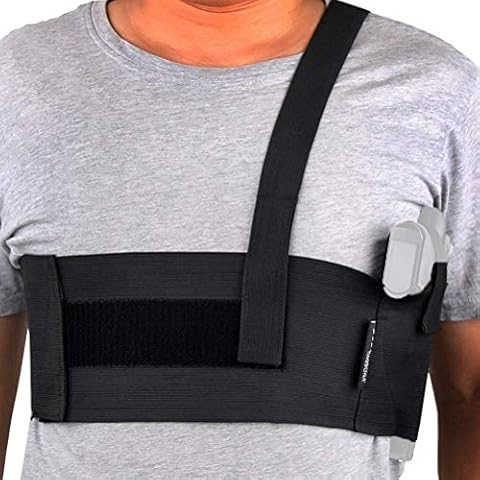Kenyaw Gun holster Belt holster Belly band Waist band Concealed carry Tactical belt Gun holder Elastic waistband Gun holder Cover