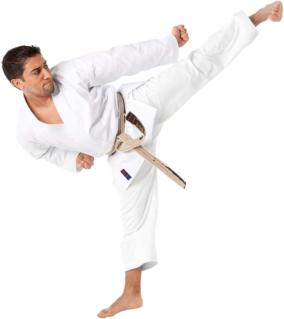 Tokaido Shito-Kai Kata Master Gi, 12oz American Cut (White, 6.5 - up to 6' 4")