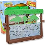 Nature Bound Ant Treehouse Habitat Kit with Sand, Connector Tube, Feeding Stick & Insect Instructions, One Size