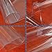 BigHala 24x48 Inch Clear Table Cover Protector for Kitchen Dining Room Wood Furniture Plastic Tablecloth Protector Easy Clean PVC Desk Pad Vinyl Coffee Side Table Protectors Pads Vanity End Table Mat