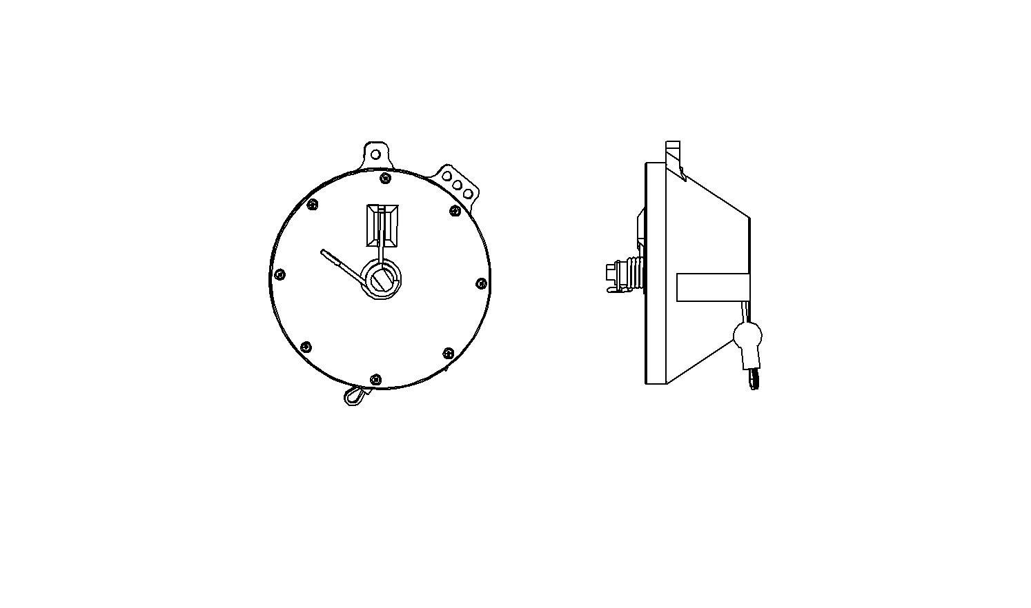 Bilanciatore BS1NY portata 3,0/6,0 kg cavo 2,10 mt nylon