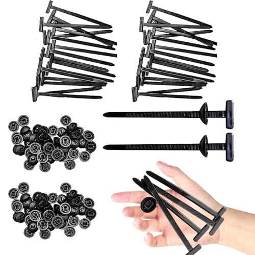 150 Serre-Câbles,Boucle de Serre-Câble en Nylon,Eensemble de Boucles de Serre-Câble en Nylon,Enfoncer,Robuste,Autobloquant,Résistant,pour l'automobile,les Réparations Quotidiennes,Fixation Rapide