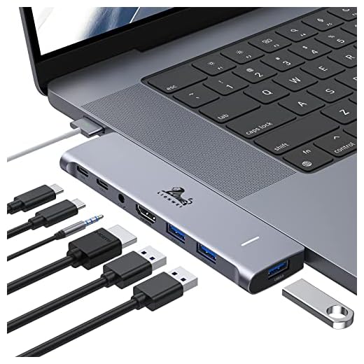 Multiport USB C Hub for MacBook