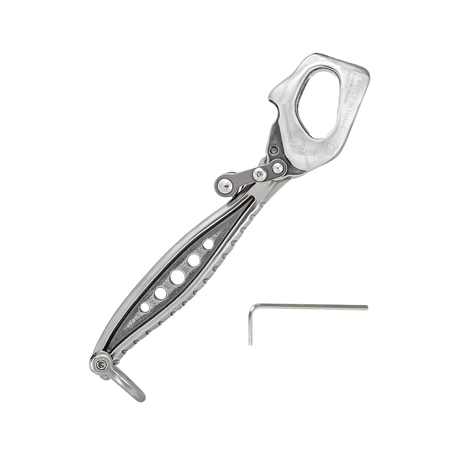 Rappel Gear Downhill Attrezzatura Salvataggio Dispositivo Arrampicata Discensore Per Arrampicata Rappelling Arrampicata Downhill