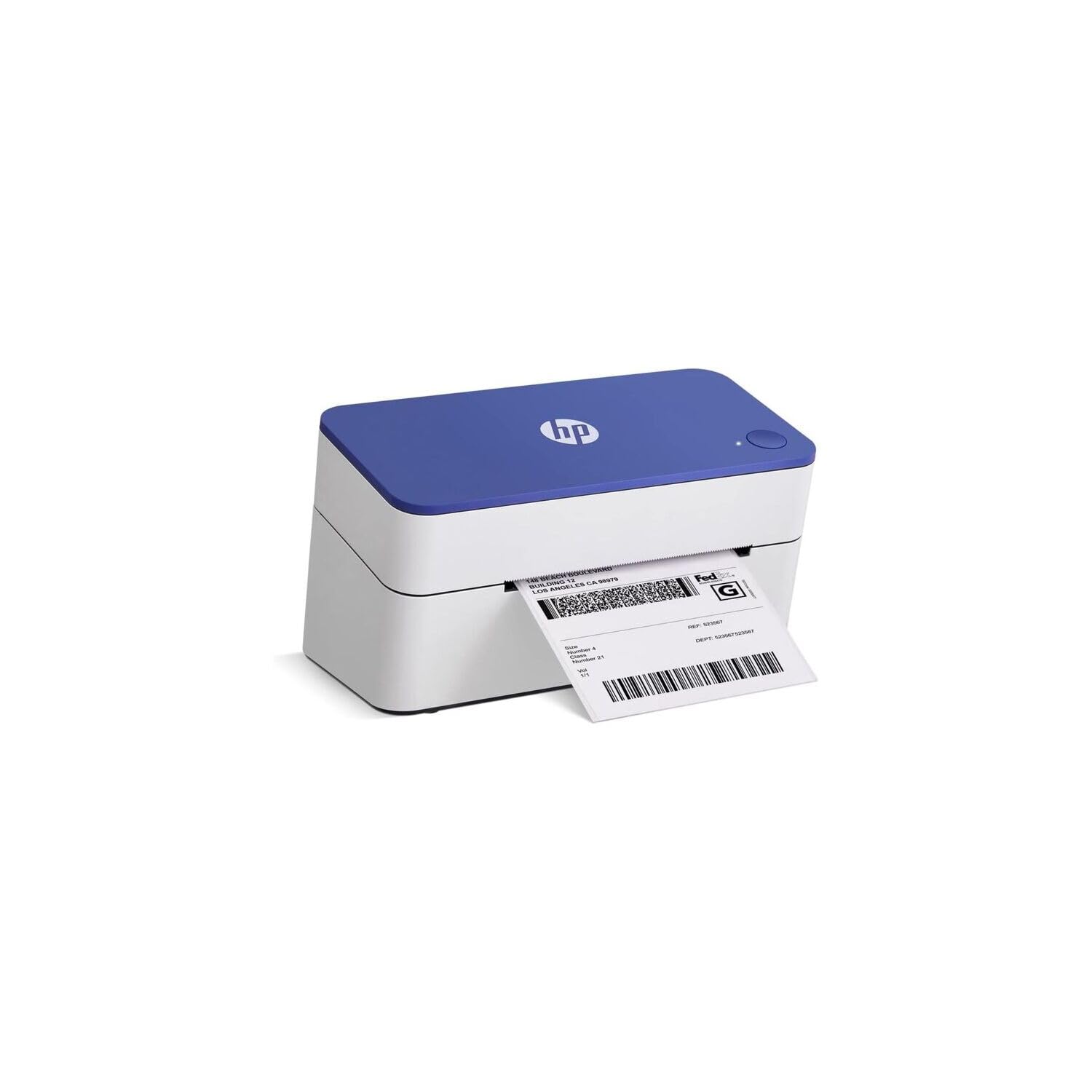 HomeStock African Adventure 4x6 Compact Label Printer - High-Speed Printing, Direct Thermal, Ideal for Shipping Labels, Compact Design, 7.9