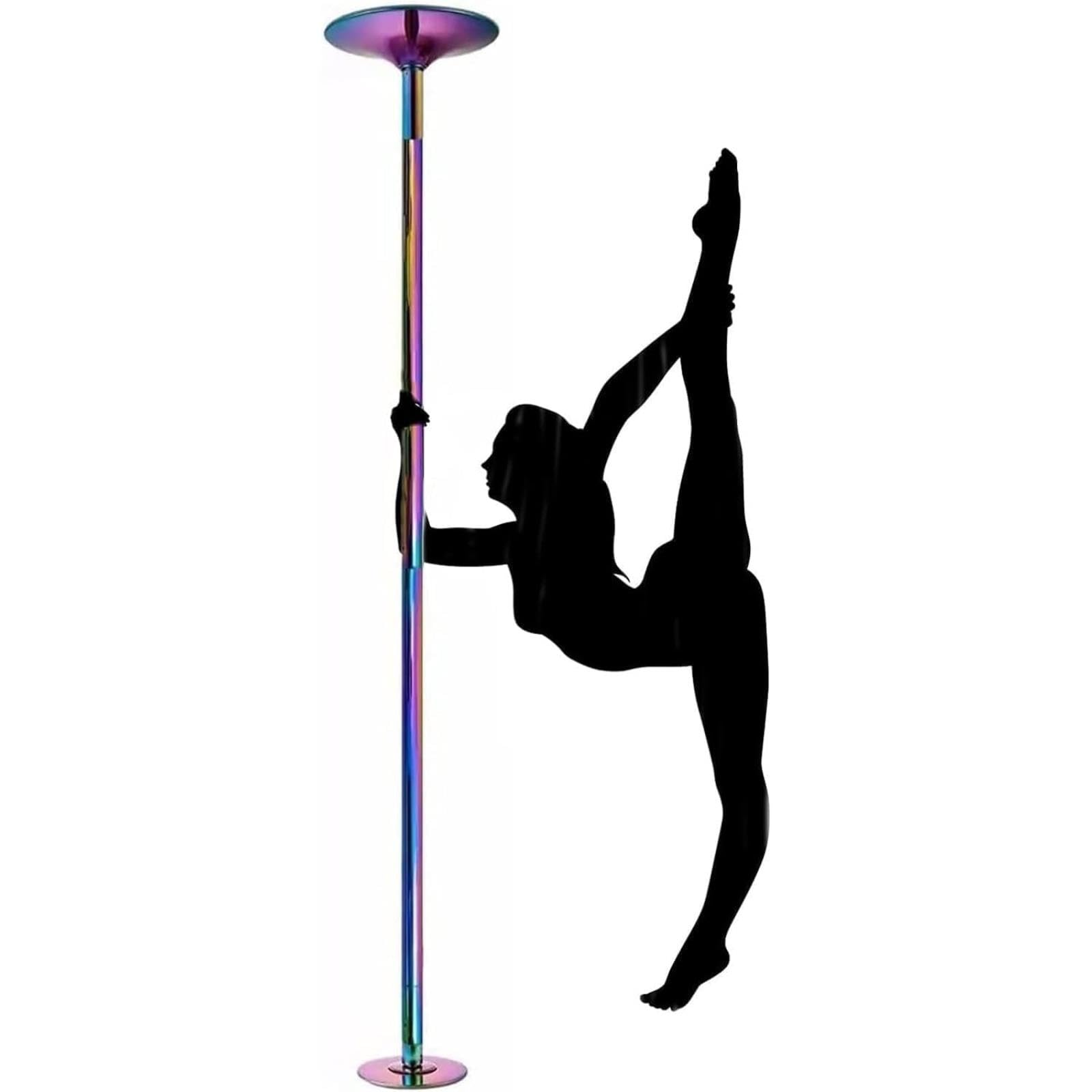 JYBNBBE Ultimate Fitness Dance Pole, Professional Grade, 200kg Load Capacity, Complete Kit for Home Studio Gym Use,Colour-2.3m