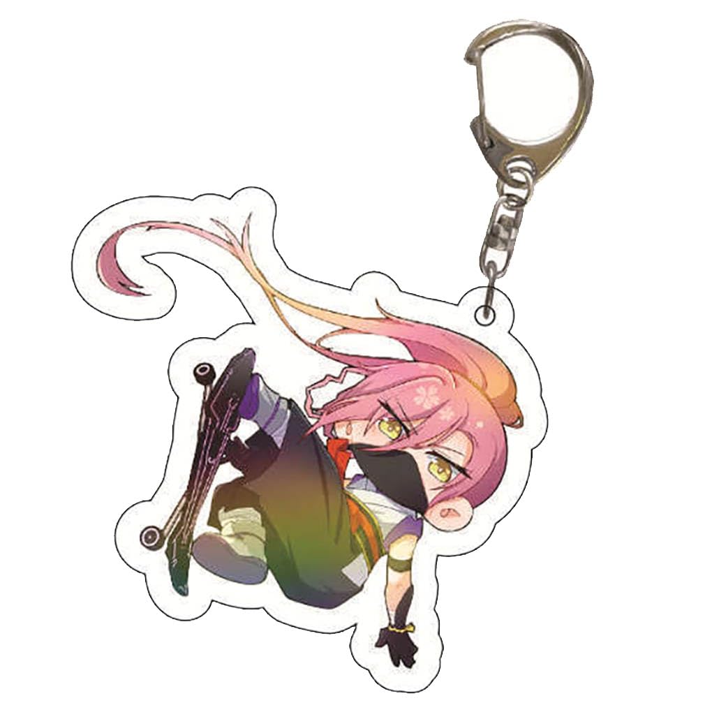 SK8 The Infinitys Action Figures Keychain Anime Cute Keyring Pendant SK8 The Infinitys Acryl Chain (5)