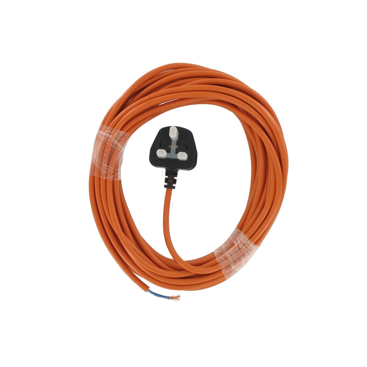 2 Core Electric Mains Power Lead Plug Cable for FLYMO Lawnmower 12M XL Long