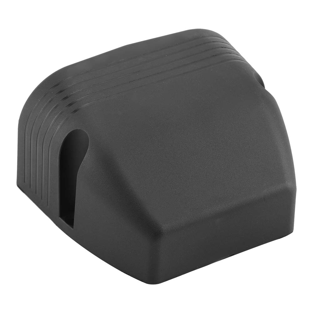 Qiilu Cigarette Socket, 12V-24V Dual Port Surface Mount Cigarette Lighter Socket for Motorbike Car Boat