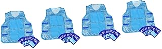 BESPORTBLE 4 Conjuntos De Macacões De Verão Coletes Masculinos Regatas Masculinas Colete De Verão Colete De Resfriamento Para Mulheres Colete De Gelo Para Homens Ternos De Freezer Para