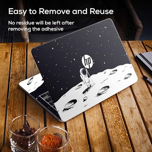Image of DSGN 128 Full Body Laptop Skin Bubble-Free| Laminated| Removable| HD Quality Sticker for Laptops Upto 15.6 Inches Compatible with Hp
