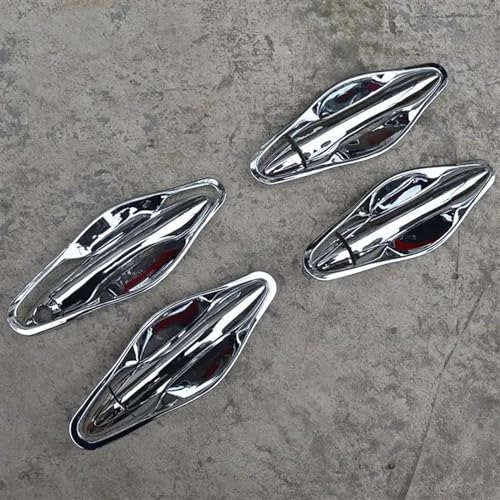 Cubierta cromada ABS de manija para Hyundai IX35 (09-14): moldura embellecedora premium