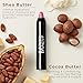 Mommy Makeup Triple Sticks Lipstick, Cream Blush & Treatment All-In-One with Shea & Cocoa Butter - Soft & Creamy Moisturizing Lip Crayon For Lips & Cheeks (Pink Daisy)