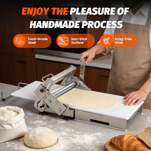 Commercial dough sheeter machine