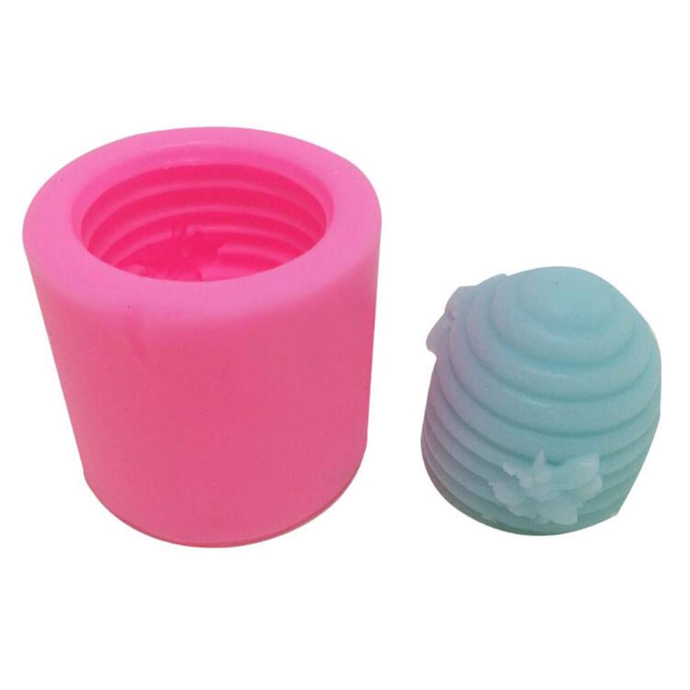 Moule En Silicone En Forme De Ruche Avec Abeille Pour Fondant, Gâteau