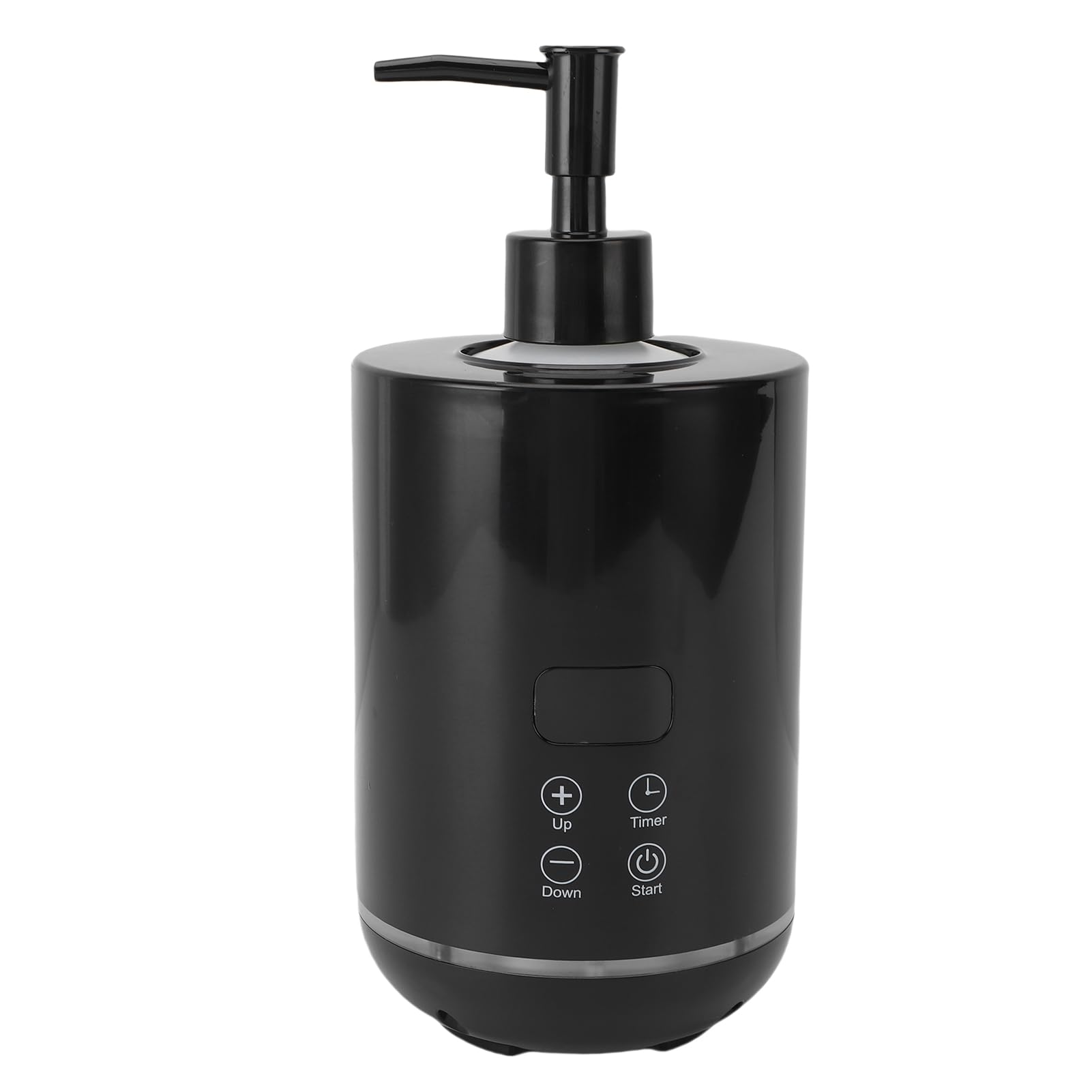 Scalda olio massaggio con temperatura regolabile e illuminazione ambientale, timer intelligente per lozione corpo, crema, gel doccia, shampoo, scalda dispenser per 2 bottiglie (spina UE)
