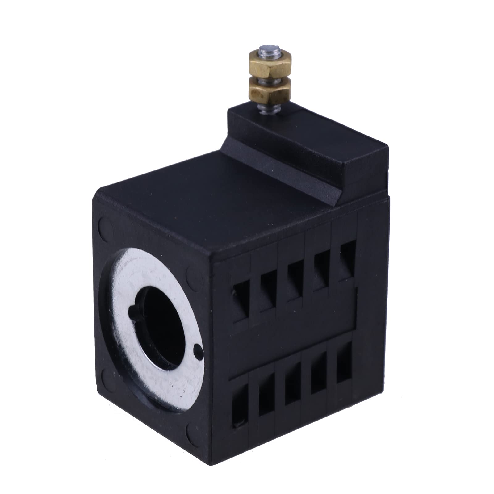 IEQFUEEF-1082 10196-61 10196-60 12VDC Solenoid Coil 16W Single Stud Compatible with Deltrol SPX Fenner Stone