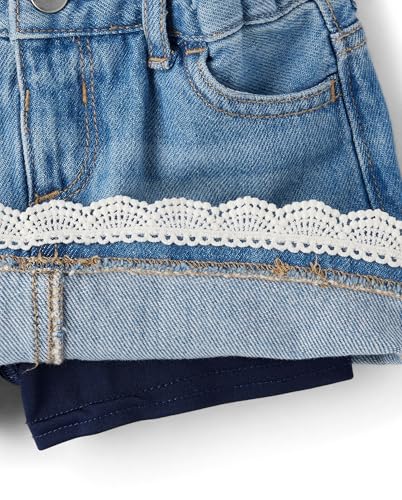 Image of The Children's Place Baby Girls' And Toddler Denim Skort