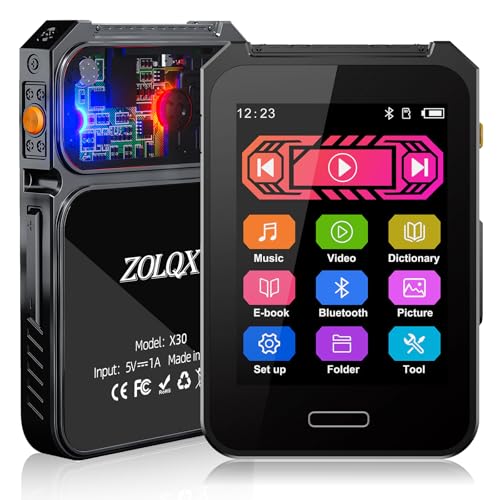 64GB Mp3 Player Bluetooth 5.3 with 2.4