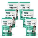 Wellnergy Daily Probiotic & Prebiotics Soft Chew for Dogs & Cats - Digestive Support for Diarrhea, C