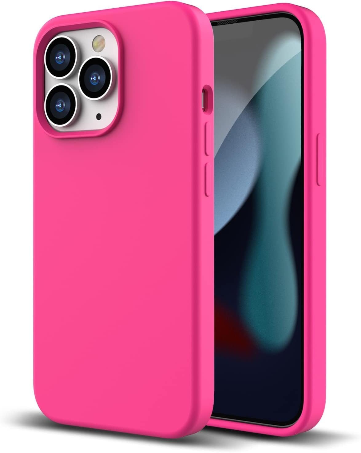 MIDOS Back Cover Compatible with iPhone 14 Pro Case Liquid Silicone Full Protection Shock Proof Back Cover for iPhone 14 Pro (S_Hot Pink) (B0CNW71LKV) Amazon Price History, Amazon Price Tracker